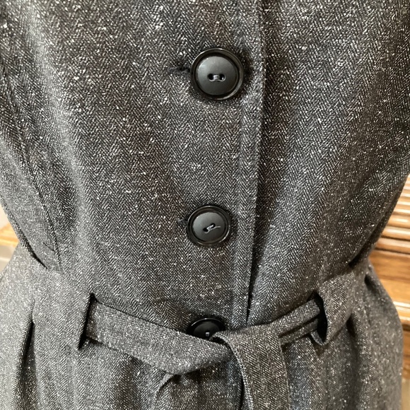 Connected Apparel gray dress Size 12 - Picture 3 of 4